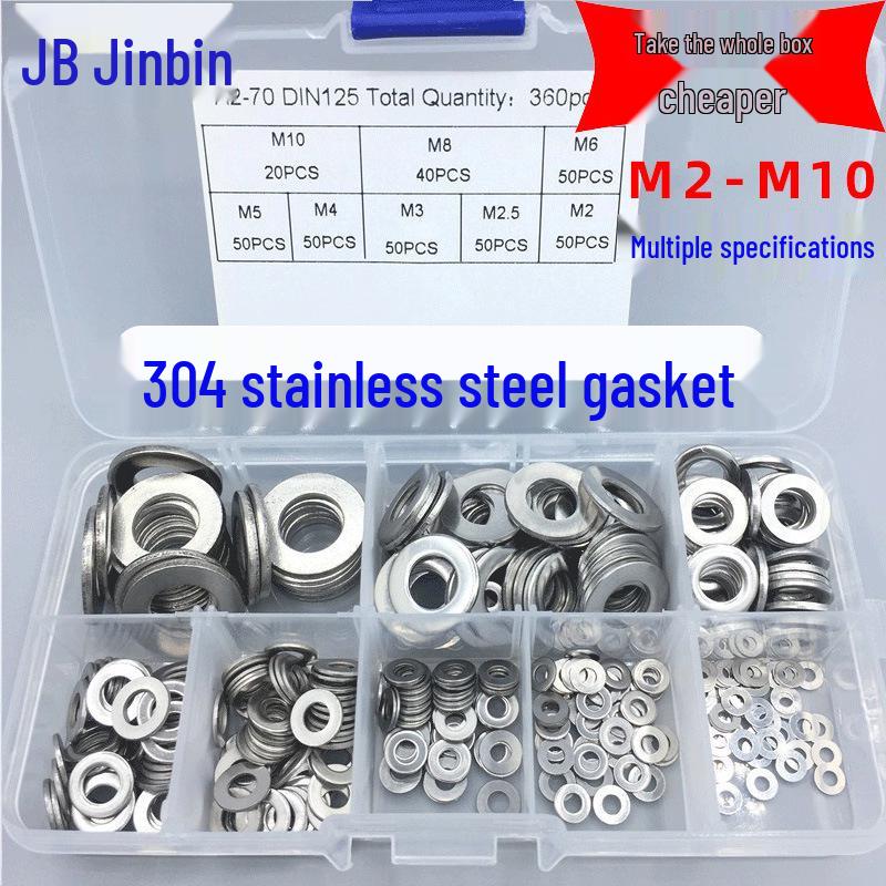 304 Stainless Steel Round Gasket Washer Set