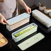 Noodle Storage Box Kitchen Noodle Spaghetti Container Home Cereal Preservation Storage Box with Cover Refrigerator Storage Box