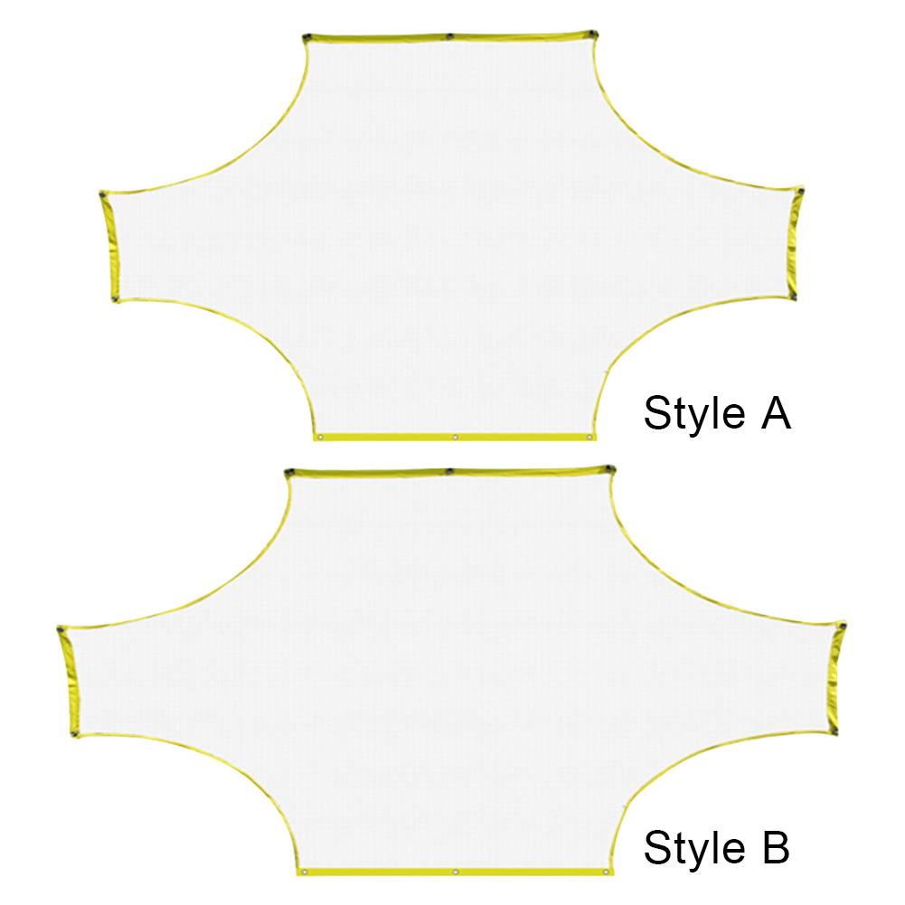 5/7 Person Goalshot Soccer Goal Target Training Aid Portable Soccer Practice Goal Net Football Training Shooting Target Net