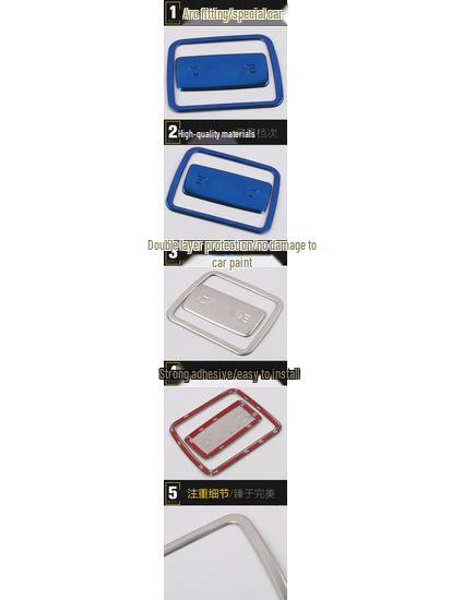 Compatible Cruze Glove Box Handle Frame Decorative Sticker