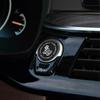 Car Starter Button Cover Push Start Cover Anti-Scratch Car Engine Button Decoration Cover Push Start Ignition Cover For Vehicle