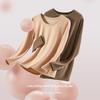 Brand Matching Style Cashmere Thermal Underwear Set for Couples: Women's Autumn/Winter Warm Rabbit Wool Base Layer Top and Bottom
