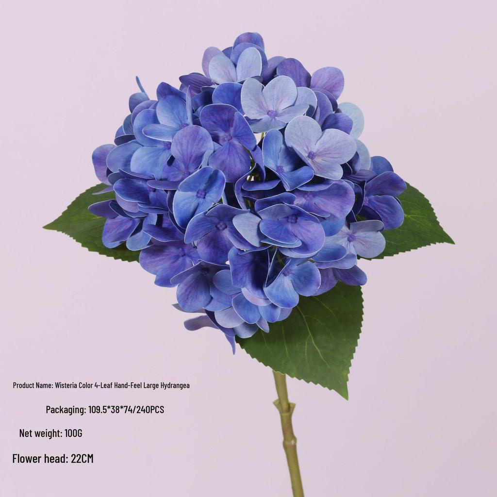 Hochwertiger künstlicher Hortensienstrauß für Hochzeitszeremonie-Hintergrunddekoration