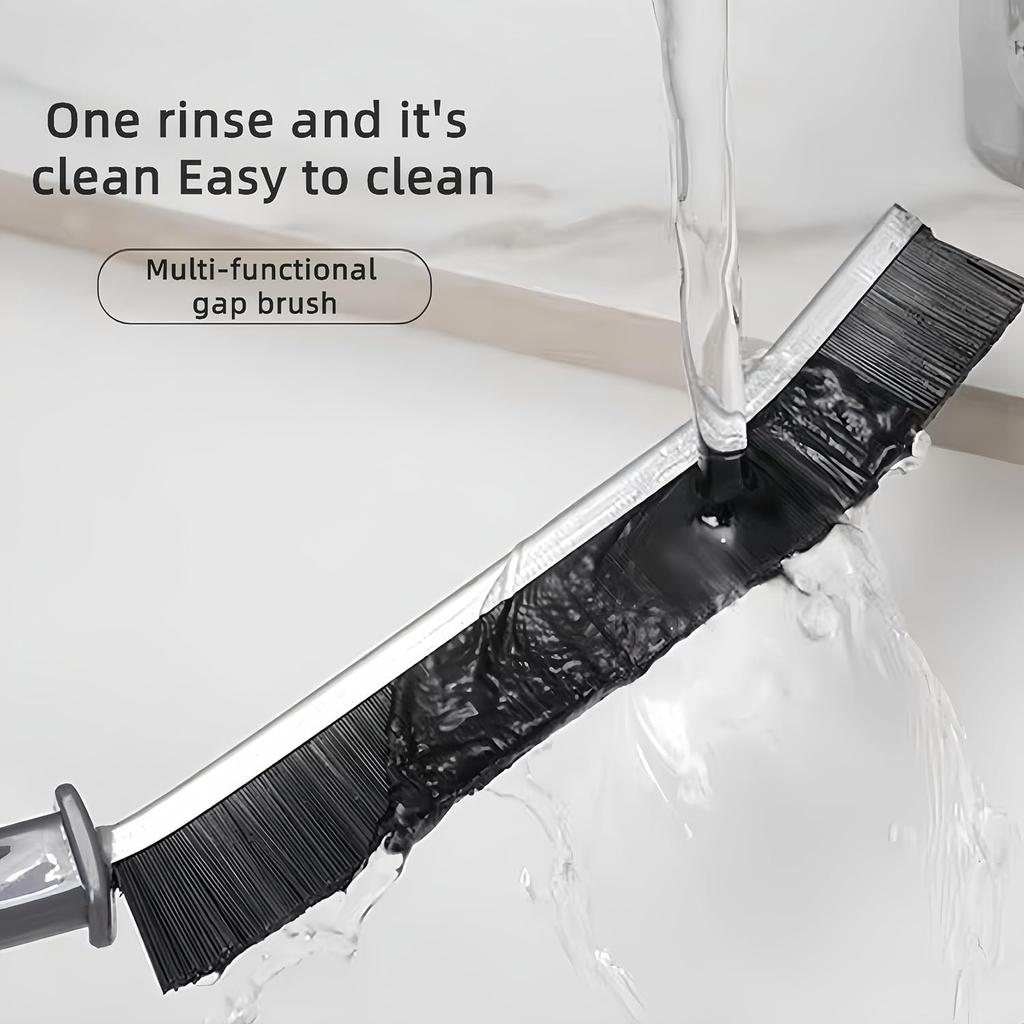 Multi Purpose Hard Bristle Crevice Cleaning Brush, Gap Cleaning Brush, Grout Brush, Kitchen Brush, Bathroom Crevice Brush for Toilet Thin Brush to