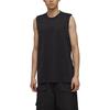 Y-3 SS23 Casual Sleeveless Solid Color Loose Commuter Vest Unisex Tops Black HY1255