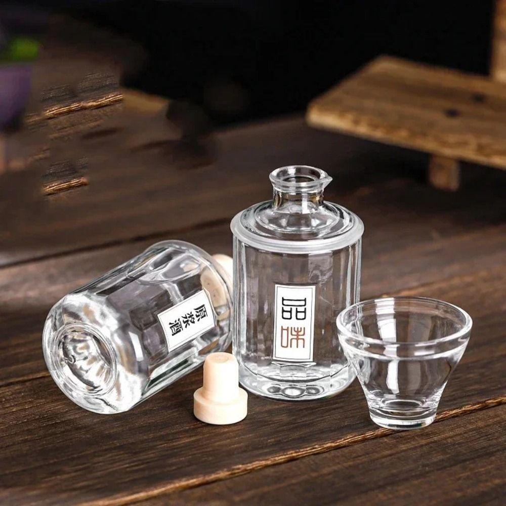 100ML Wine Decanter Clear Wine Bottle Barware Whiskey Decanter Home