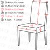 28 Colors For Choice Universal Size Chair Cover Cheap Big Elasticity Seat Protector Seat Case Chair Covers For Hotel Living Room