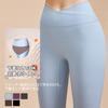 [Yomoment] Antibacterial and deodorizing treatment hip up high waist yoga leggings Pilates Sweat absorbent and quick drying training leggings