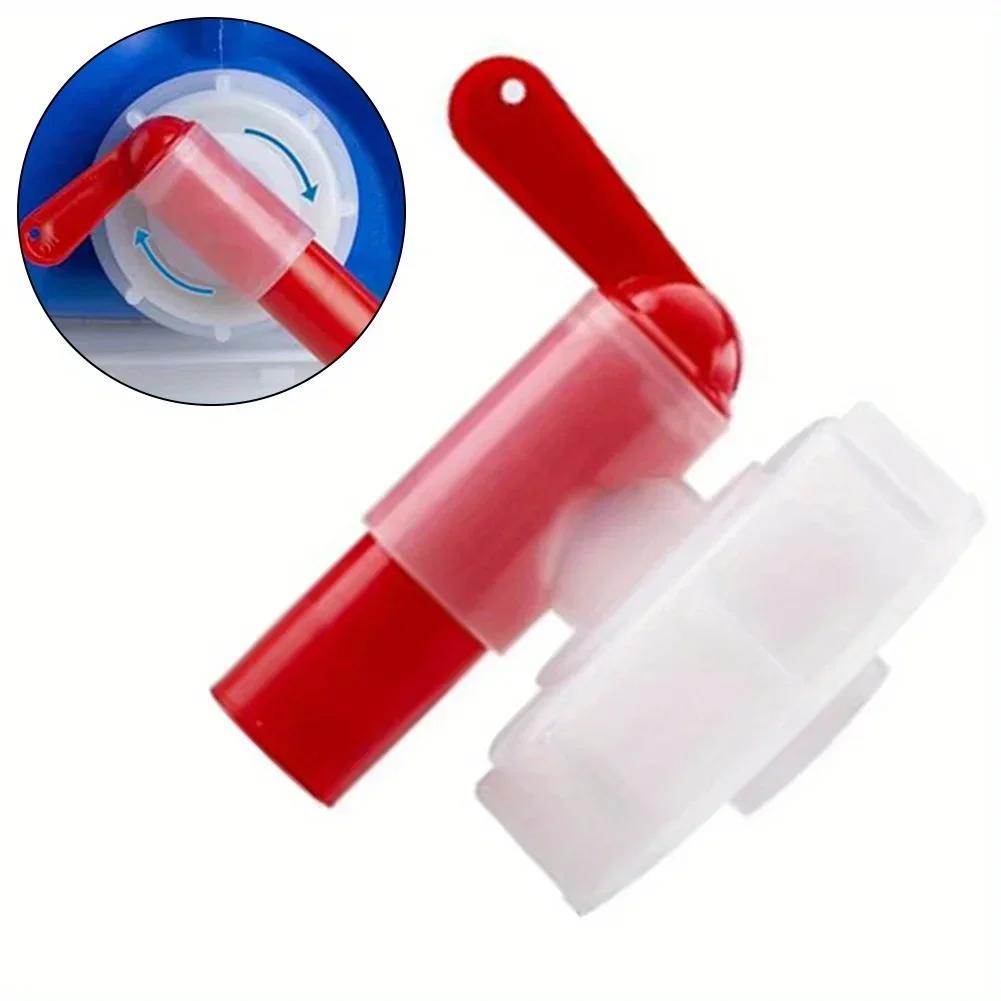 1 Pc Faucet DN61 61mm Horticultural Plant Nutrient Solution Faucet Red White Plastic Faucet Garden Outdoor Garden Faucet