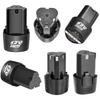 12V Rechargeable Lithium Drill Battery and Charger - Model B, Old Style, One Piece