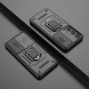 For Samsung Galaxy S25+ Case PC+TPU Kickstand Phone Protector with Lens Cover