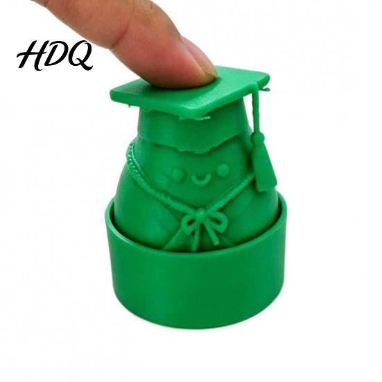 Office Stress Reliever 3D Printed Simulated Citrus Clicker Relieve Decorative Sculpture Compact