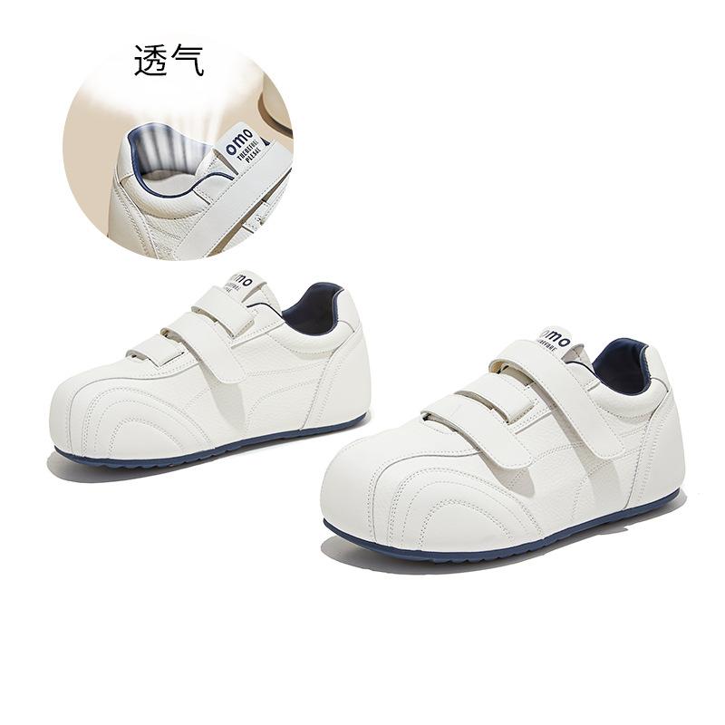 

Капибара носок липучка маленькие белые туфли женские весенние новинка Форрест Гамп спортивная обувь повседневная универсальная женская обувь 35