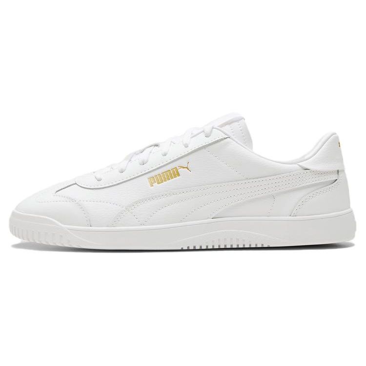 Puma Club 5V5 Low Top Sneakers Unisex Sneakers White Platinum 389406-01
