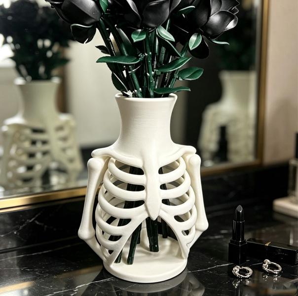 Cross-border Skeleton Bone Print Bag: Decorative Craft Gift