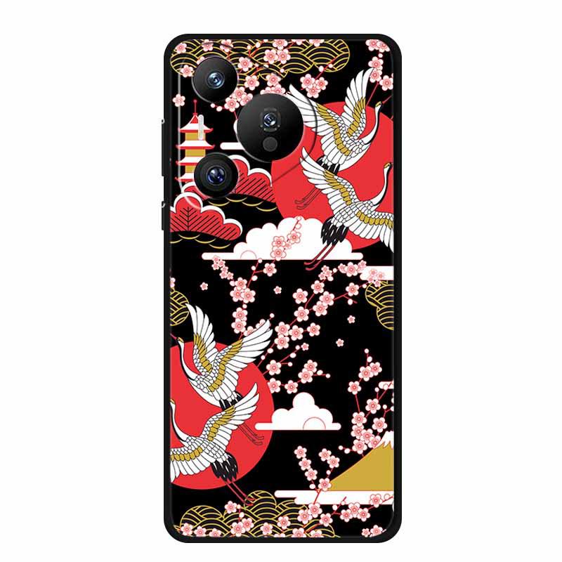 Huawei Pura 70 Pro Retro Embossed Texture Phone Case - Soft Color Painting Style