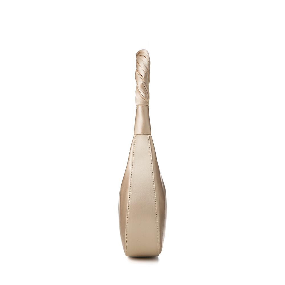 Latelee Studio Pretzel Bag/Silk Beige