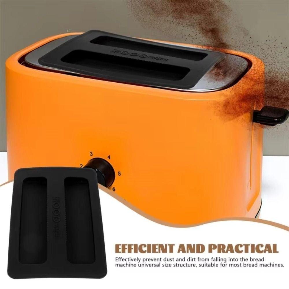 Dustproof Toaster Dust Cover Soft Toaster Upper Lid  Protecting Kitchenware From Dust Splash Buggs