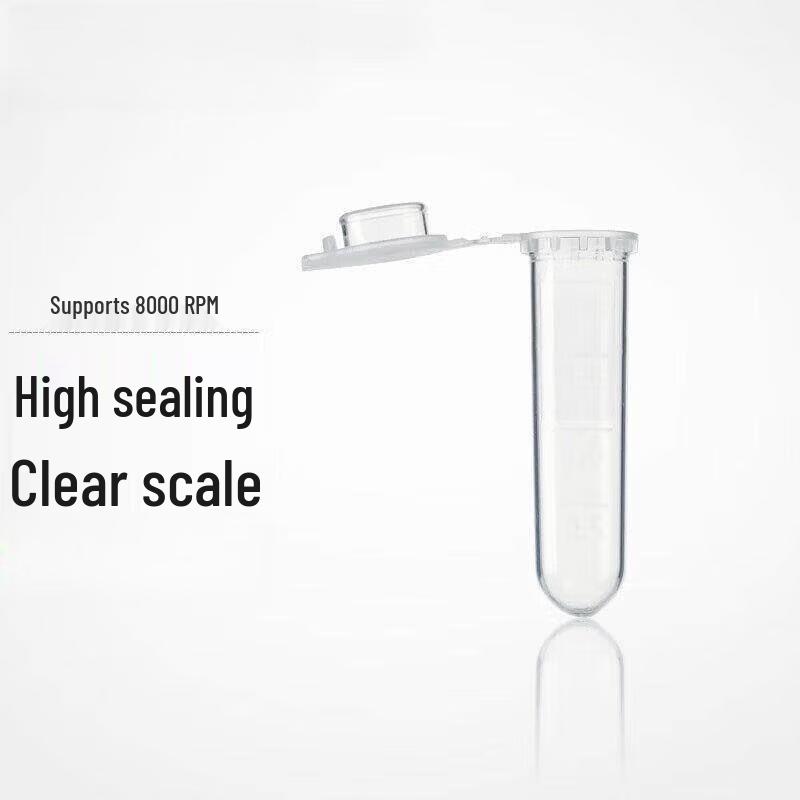 Aokewen 2mL Plastic Centrifuge Tubes