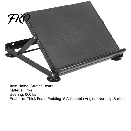 Foot Stretch Board Heavy Duty Slant Board, Calf Stretcher for Squat 600lbs Weight Capacity, Adjustable Incline Balance Relieving Plantar Fasciitis