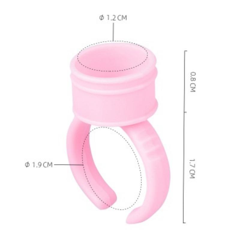 100Pcs Disposable Tattoo Ink Caps Pink Tattoo Ring Ink Cup For Tattoo Needle Supplies Accessorie Makeup Tattoo Tools