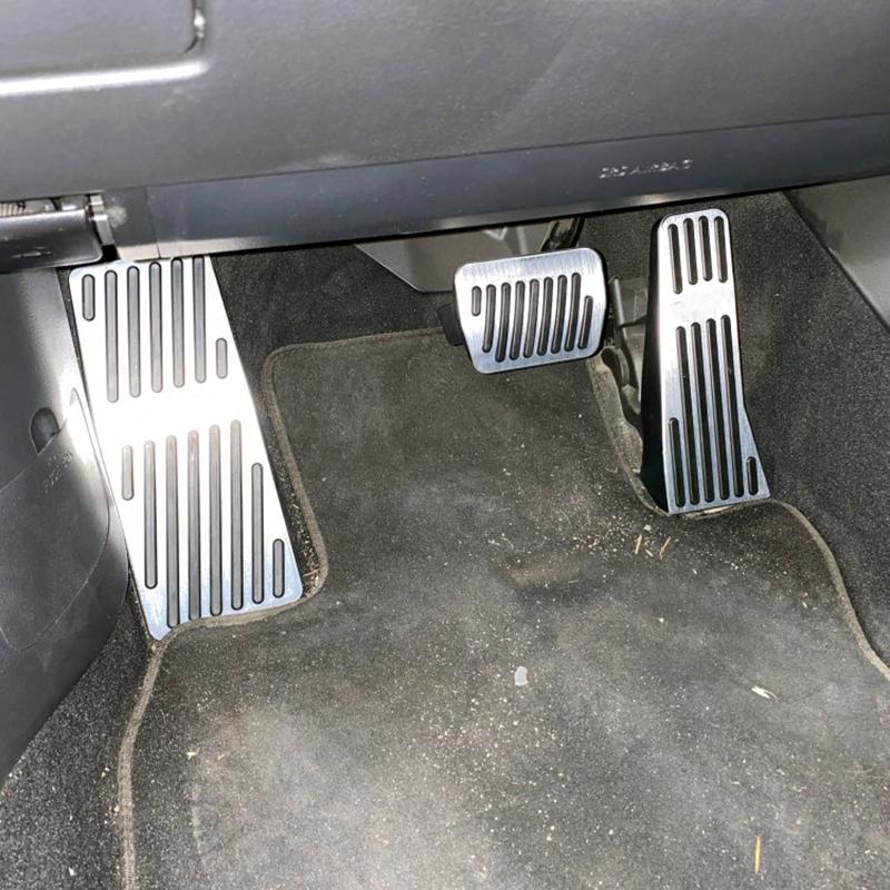 Car Accelerator Gas Brake Clutch Pedal Footrest Pedals Plate Cover AT/MT For Mazda 3 Axela CX-30   Accessories