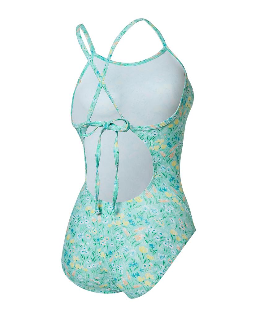 Laelliseupocheu [Osla633 Grn] Blossom Backless X-Back Green