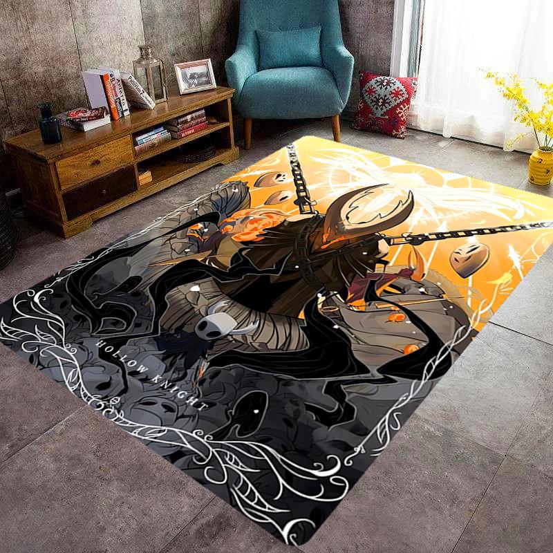 Hollow Knight: Last Contender Carpet Printing Home Decor Protective Pad Office Chair Cushion Bathroom Mat