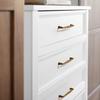Antique Yellow Bronze Cabinet Handle - Zinc Alloy Wardrobe & Drawer Pull