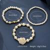 Hot-selling camellia flower styling bracelet set creative bracelet elegant jewelry