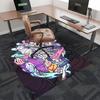 1pc Anime Cartoon Design Office Chair Mat - Hop-Aro Character Series, Non-Slip Carpet for Home Decor, Suitable for All Seasons, Perfect Gift for Anime