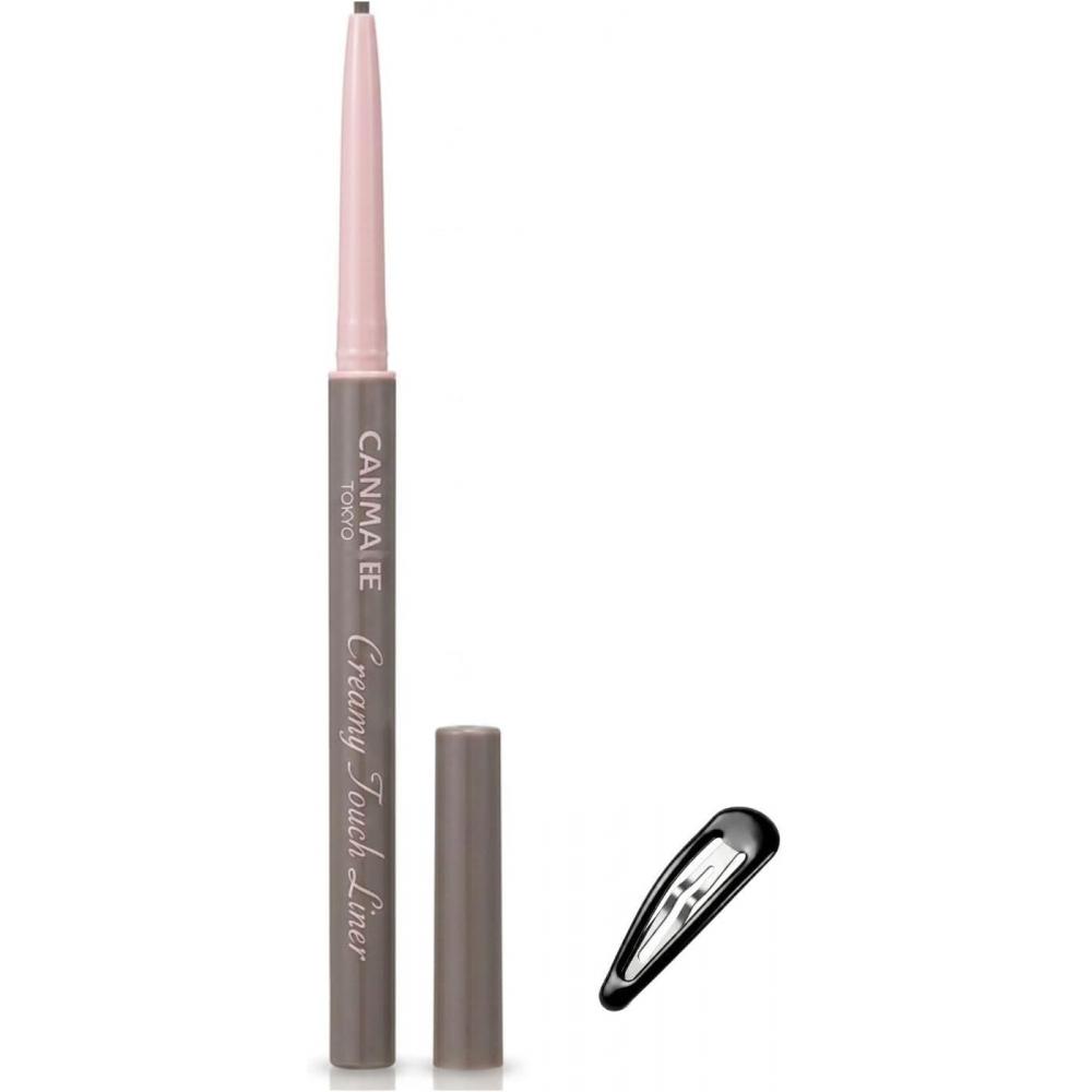

Unbranded Canmake Creamy Touch Liner 11 Cloudy Grey With Original Makeup Hairpins