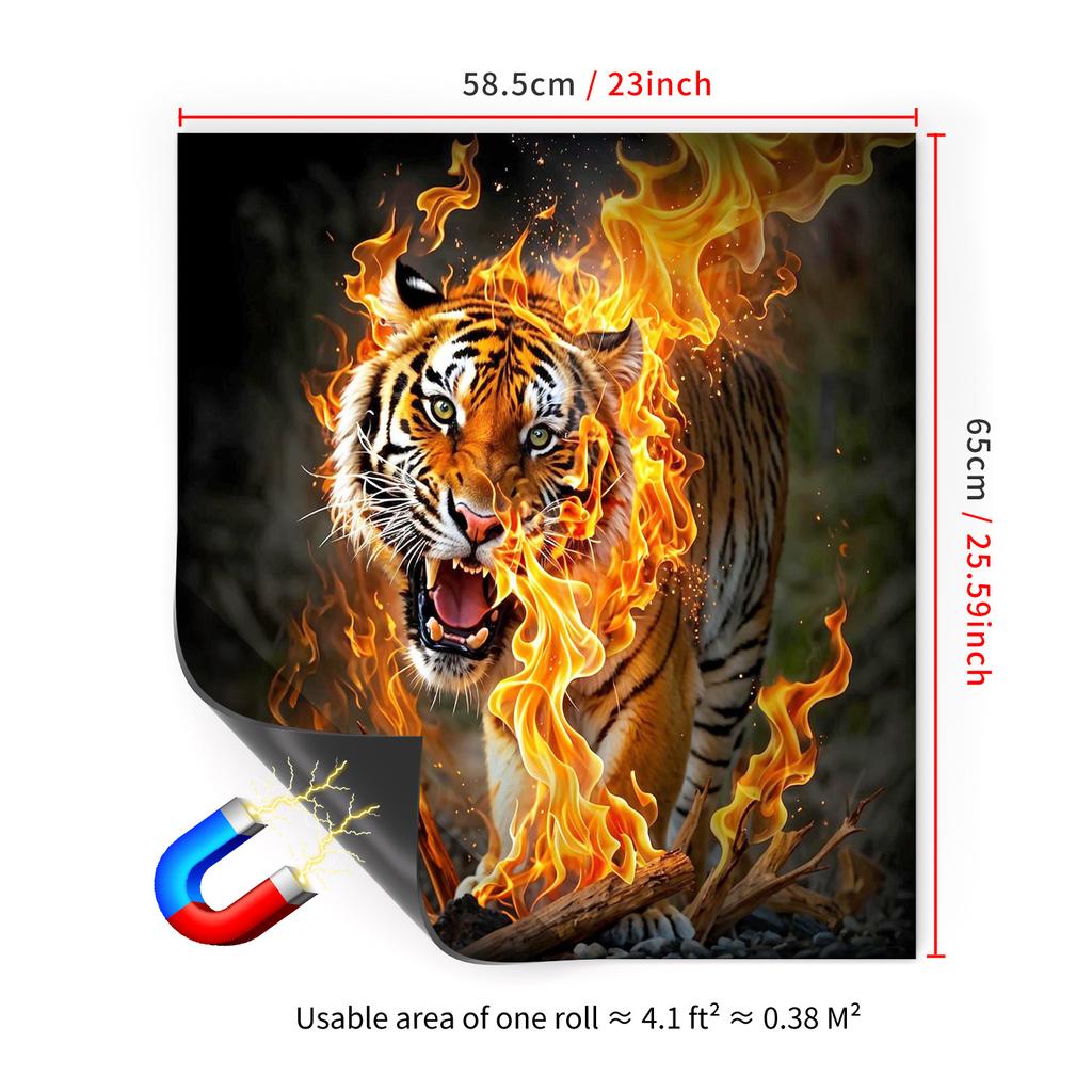 65X58.5Cm Household Dishwasher Magnetic Sticker Kitchen Home Refrigerator Magnetic Sticker