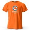 Capsule Corp Cotton Funny Printing Japan Anime Men T Shirt Tee Summer Streetwear Tops Fashion Brand Tshirt Clothing