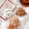 Autumn and Winter Plush Teddy Dog Cute Cartoon Apple AirPods Pro Protective Cover Plush for 2 3 Generation Shell Female