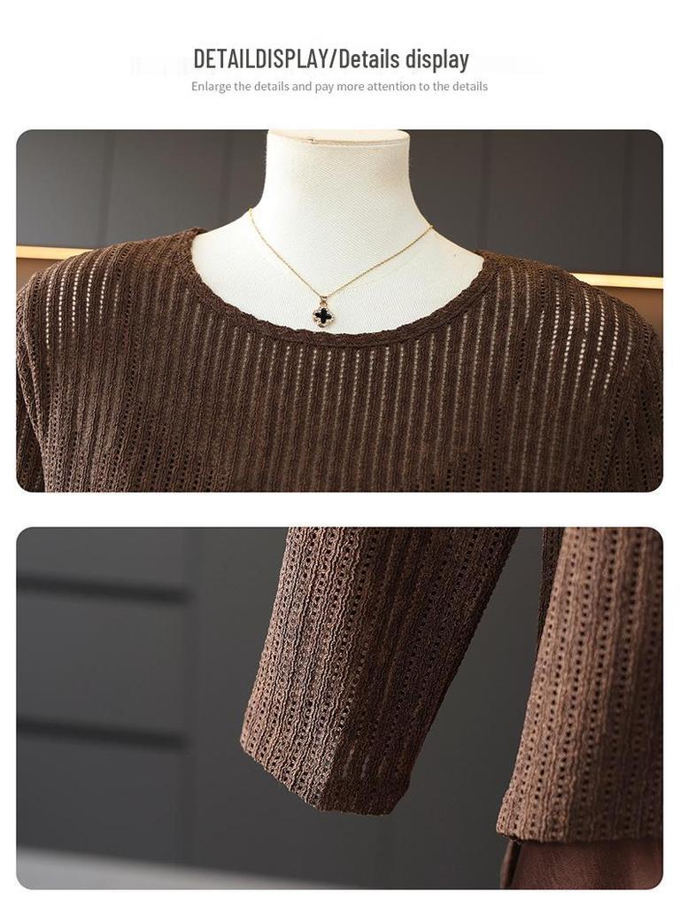 Stylish Midlife Women's Chic Chinese Spring 2026 Two-Piece Skirt and Top Set