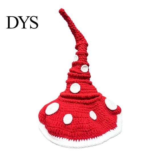 Handmade Gift for Craft Lovers Crochet Twisted Witch Hat DIY Kit, Fall Halloween Patterns Kit Adults, Autumn Party Decor Decoration