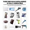 DC 12V/24V TO AC 220V LCD Voltage Transformer Power Converter Solar Inverter Pure Sine Wave Inverter  4000W/5000W/6000W/8000W New Power Inverter