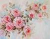 Tagliere in Vetro 52x40 Fiori Rose