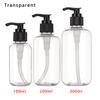 100ml 200ml 300ml Badezimmer Tragbare Seifenspender Lotion Shampoo Duschgel Seife Leere Bade-Pumpflasche Reisebehälter