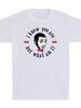 Humorous  I Know You Are But What Am I  Pee-Wee Graphic Men'S Short Sleeve T-Shirt - Comfortable And