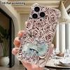 Phone Case: 2D Flat, Fits iPhone 18 17 16 15 14 13 Pro, Transparent with Corner Protection, Light Green Hair, Christmas and Halloween Gift