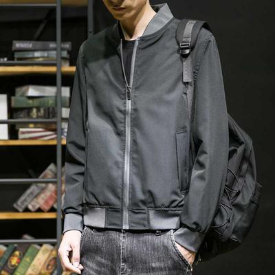 Men's Jacket Spring and Autumn New Fashion Jacket Versatile Fashion Trend Casual Men's Clothing