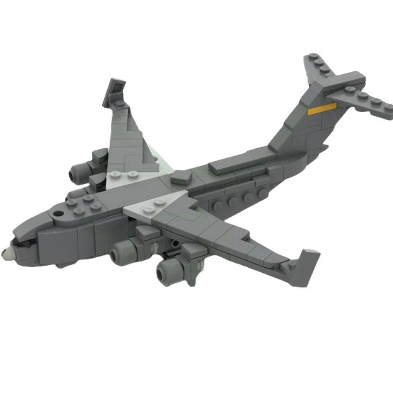 Vojenská série Letadlo Stavebnice C-17 Strategické Taktické Transportní Letadlo Model Sestavitelná Hračka Kompatibilní