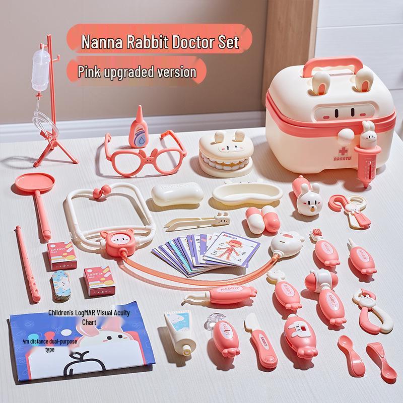 Kids' Doctor Playset: Dental Tools & Stethoscope for Imaginative Role-Play
