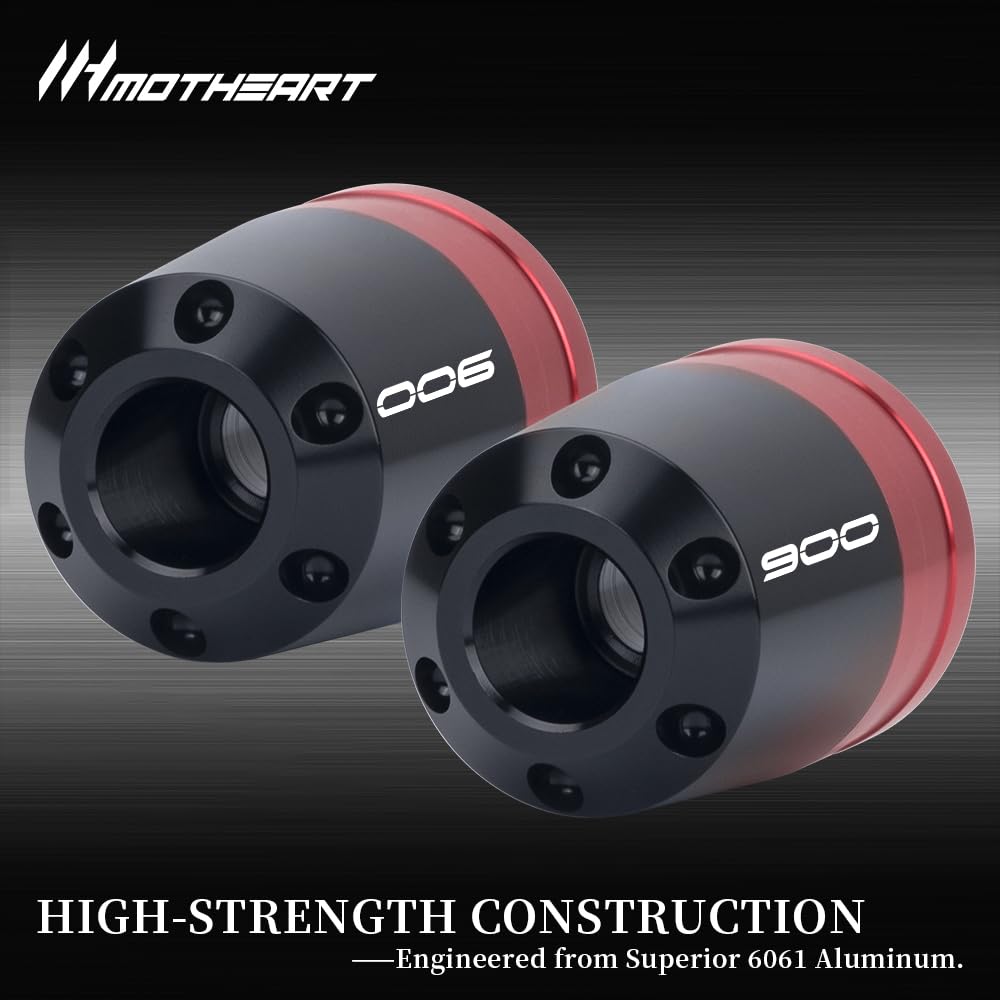 MotHeart Motorcycle Bar End Slider Compatible with Z900 2017-2025 Motorcycle