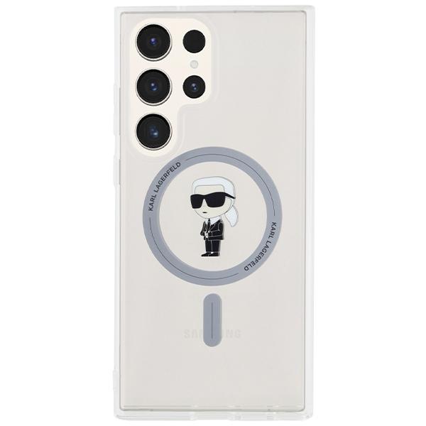 Karl Lagerfeld Klhms23Lhfcknot S23 Ultra S918 Transparent Hardcase Iml Ikonik Magsafe