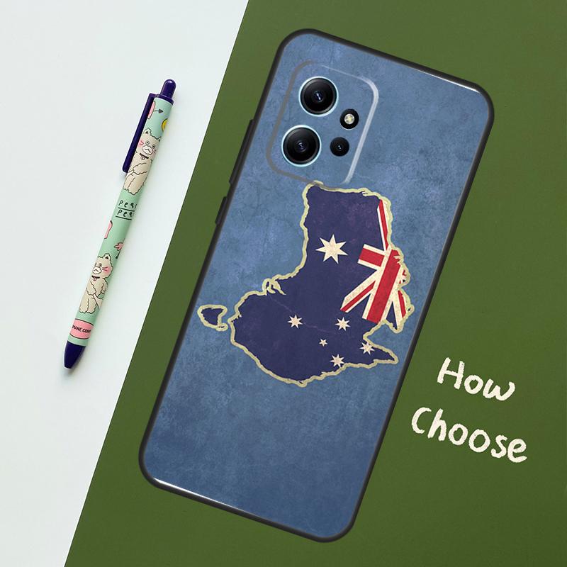 Australien Flagge Hülle Für Xiaomi Redmi Note 14 10 11 12 13 15 Pro Plus Hülle Für Redmi 15 13C 12C 10C 14C 15C