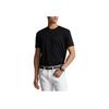 Polo Ralph Lauren Ss24 Solid Logo Embroidered Loose Fit Crew Neck Short Sleeve T-Shirt Men Tops Black MNPOTSH1N822151-001