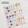 Sailor Moon Battle Suit Nail Stickers - Decorative Nail Accessories
